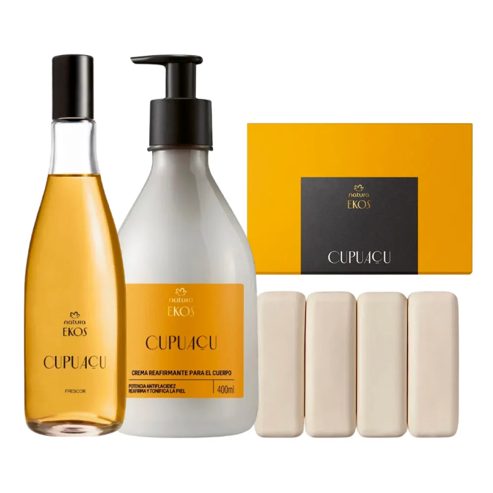Kit Cupuacu Ekos Natura 4