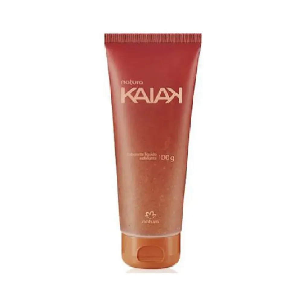 Jabón Líquido Exfoliante Kaiak Clásico Femenino Natura 100 g