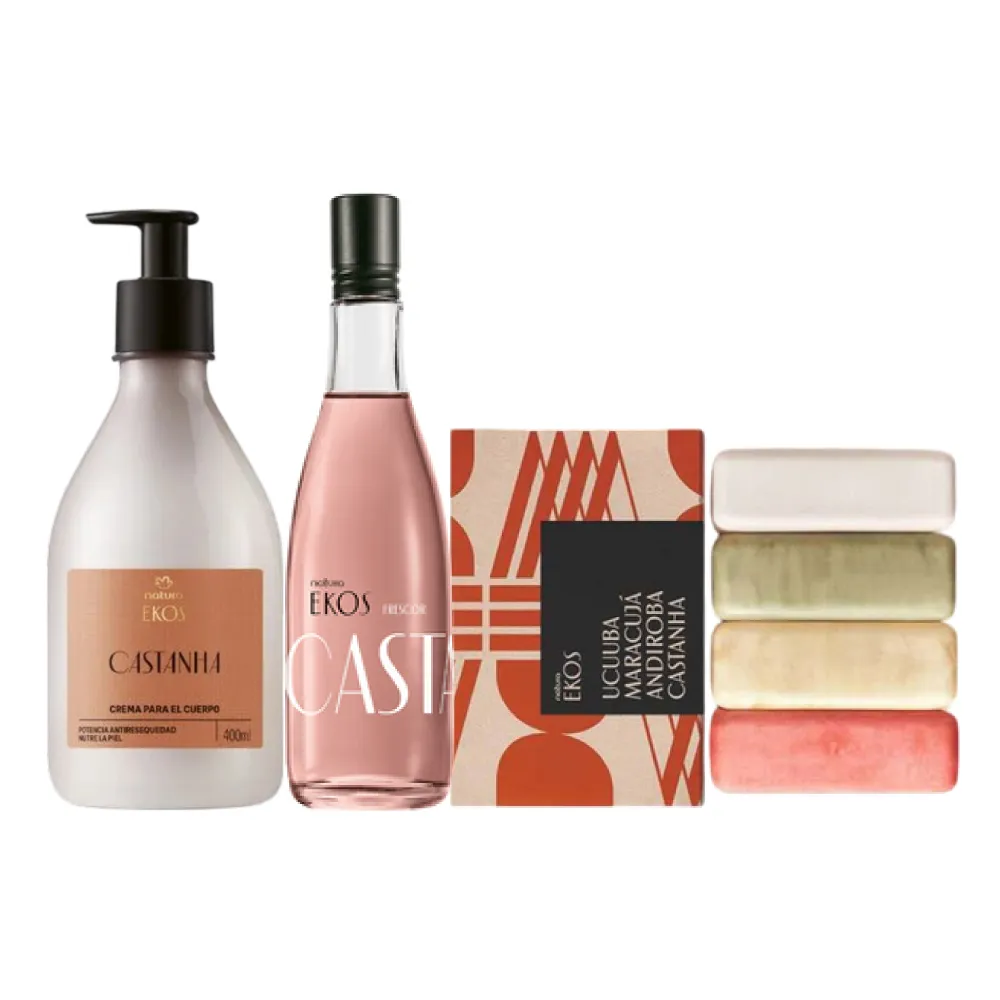 Súper Kit Ekos Castaña Natura