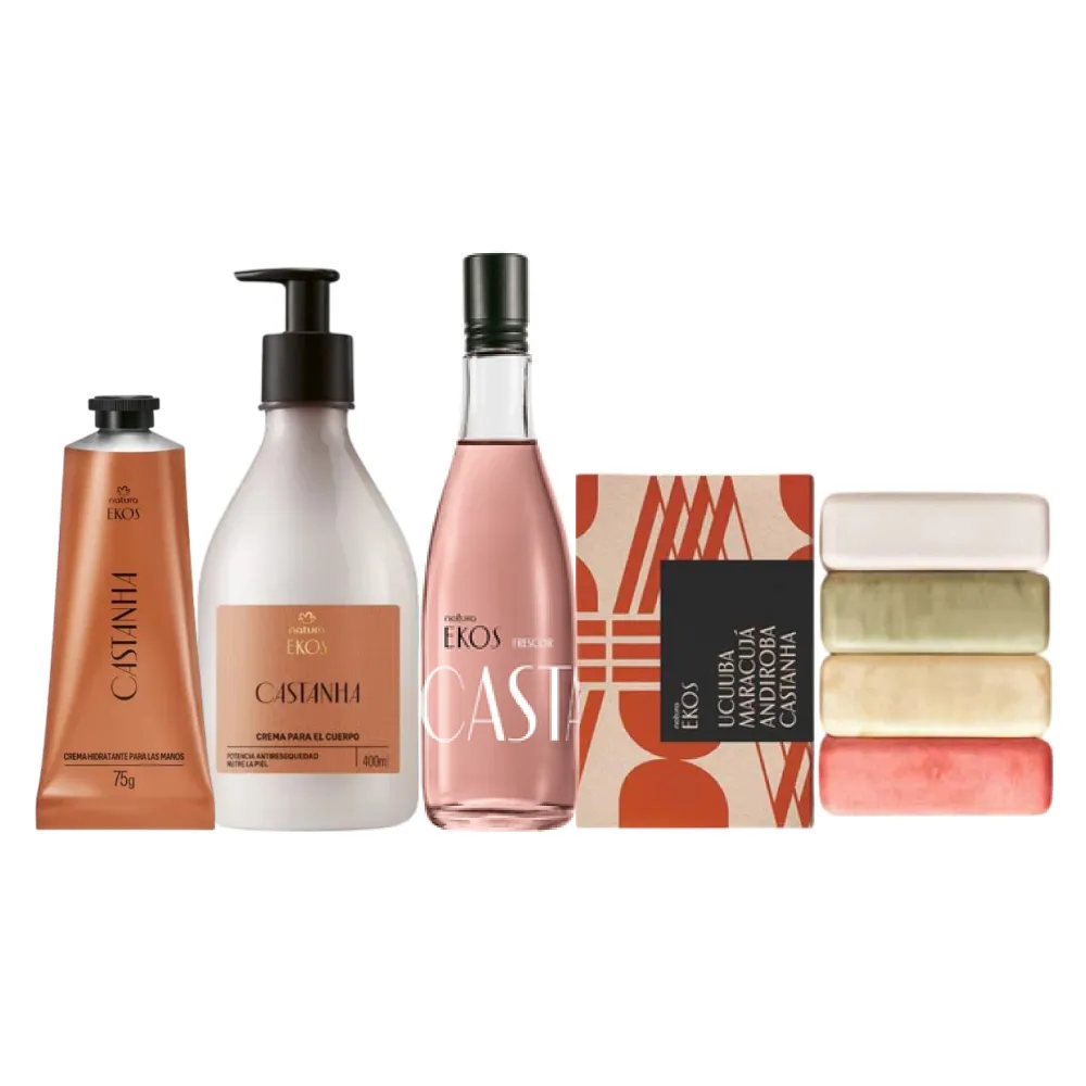 Súper Kit Castaña Ekos Natura 2