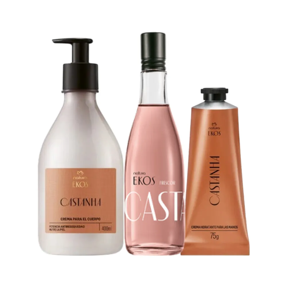Kit Castaña Ekos Natura 5