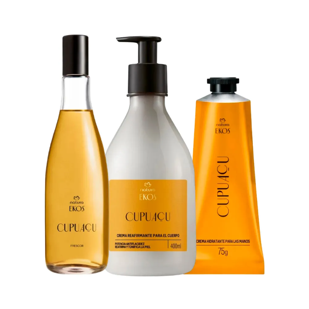 Kit Cupuacu Ekos Natura 3