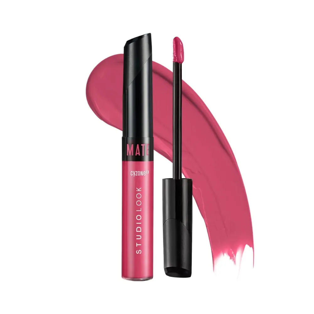 Labial Líquido Mate Rose Cupid Studio Look Cyzone 6 ml