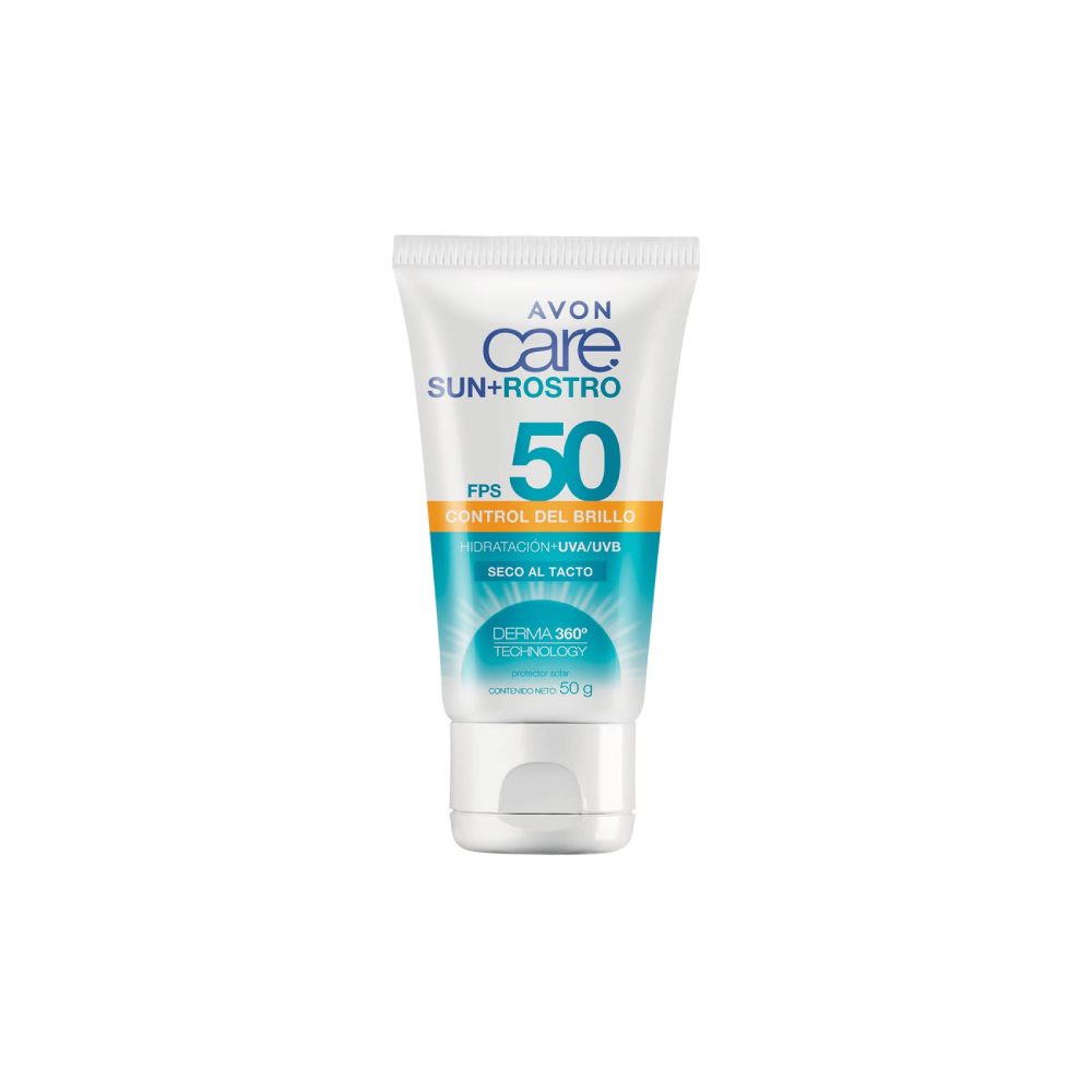 Protector Solar Matificante FPS50 Care Avon 40 g