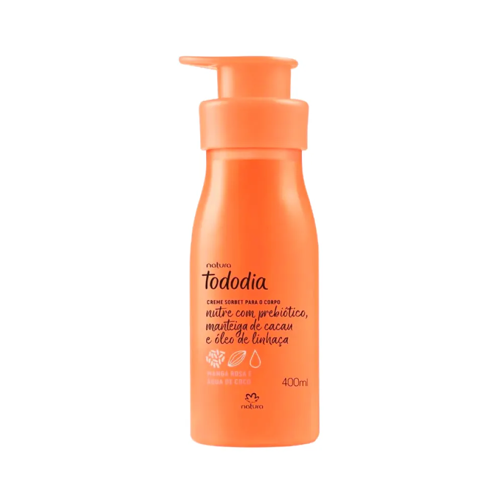 Crema Corporal Tododia Mango Rosa y Agua de Coco 400 ml