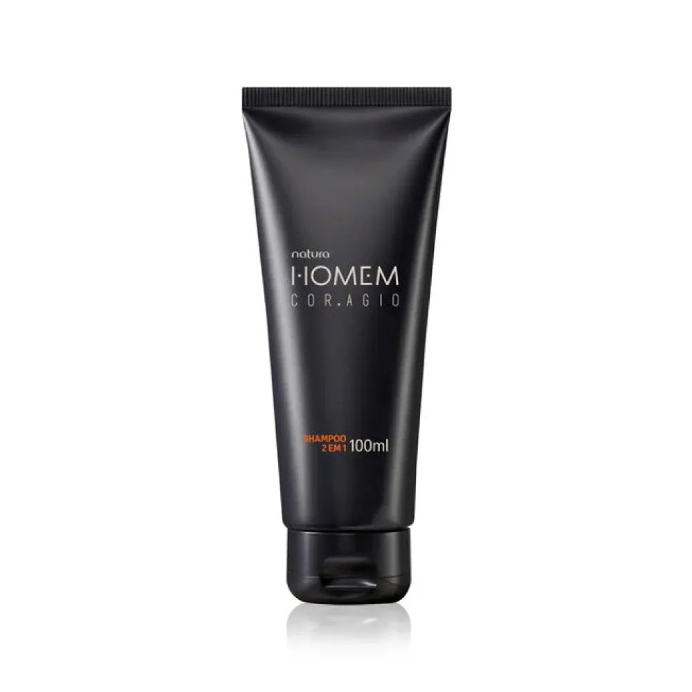 Shampoo 2 en 1 Homem Coragio Natura 100 ml