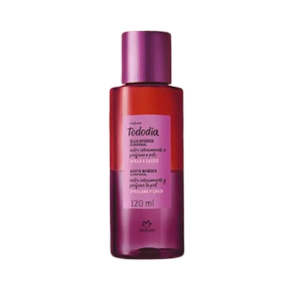 Aceite Bifásico Avellana y Casis Tododia Natura 120 ml