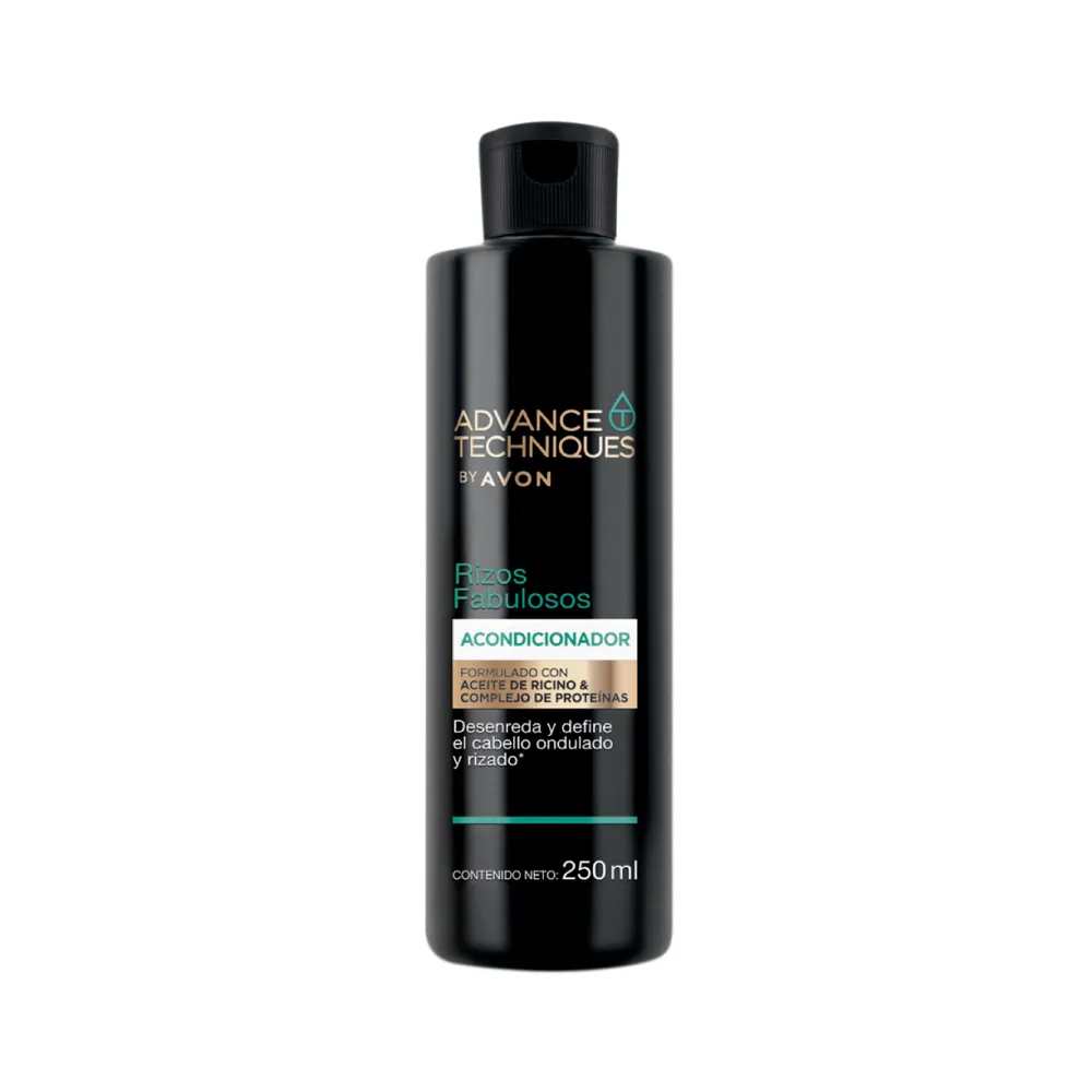 Acondicionador Sin Sal Rizos Fabulosos Avon 250 ml
