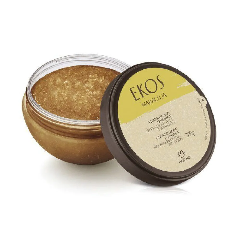 Azúcar en Aceite Exfoliante Ekos Maracuyá Natura 200 g