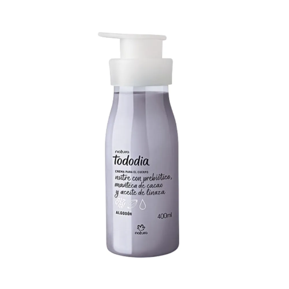 Crema Corporal Algodón Tododia Natura 400 ml