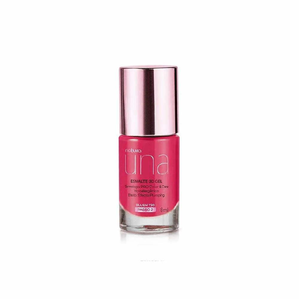 Esmalte 3D Gel Blush 730 Una Natura 8 ml