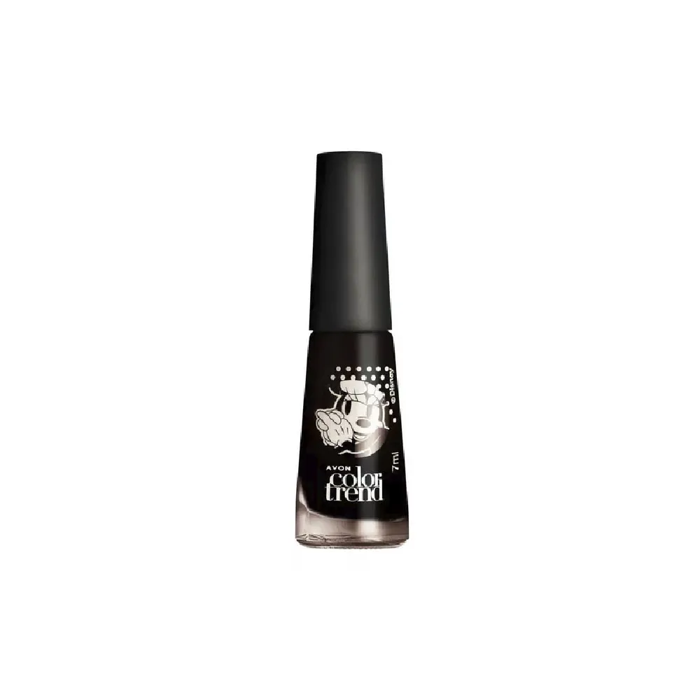 Esmalte para Uñas Negro Disney Color Trend Avon 7 ml