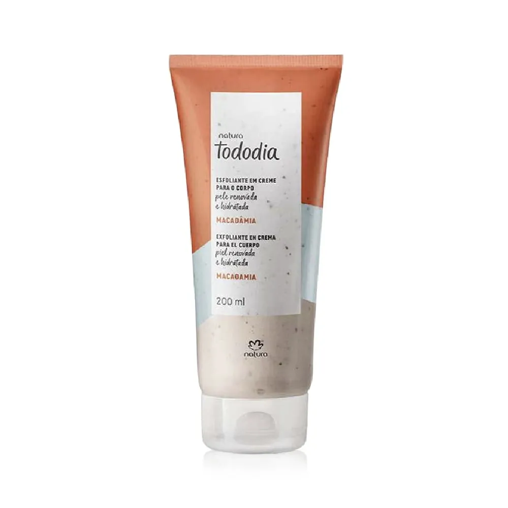 Exfoliante Corporal Macadamia Tododia Natura 200 ml