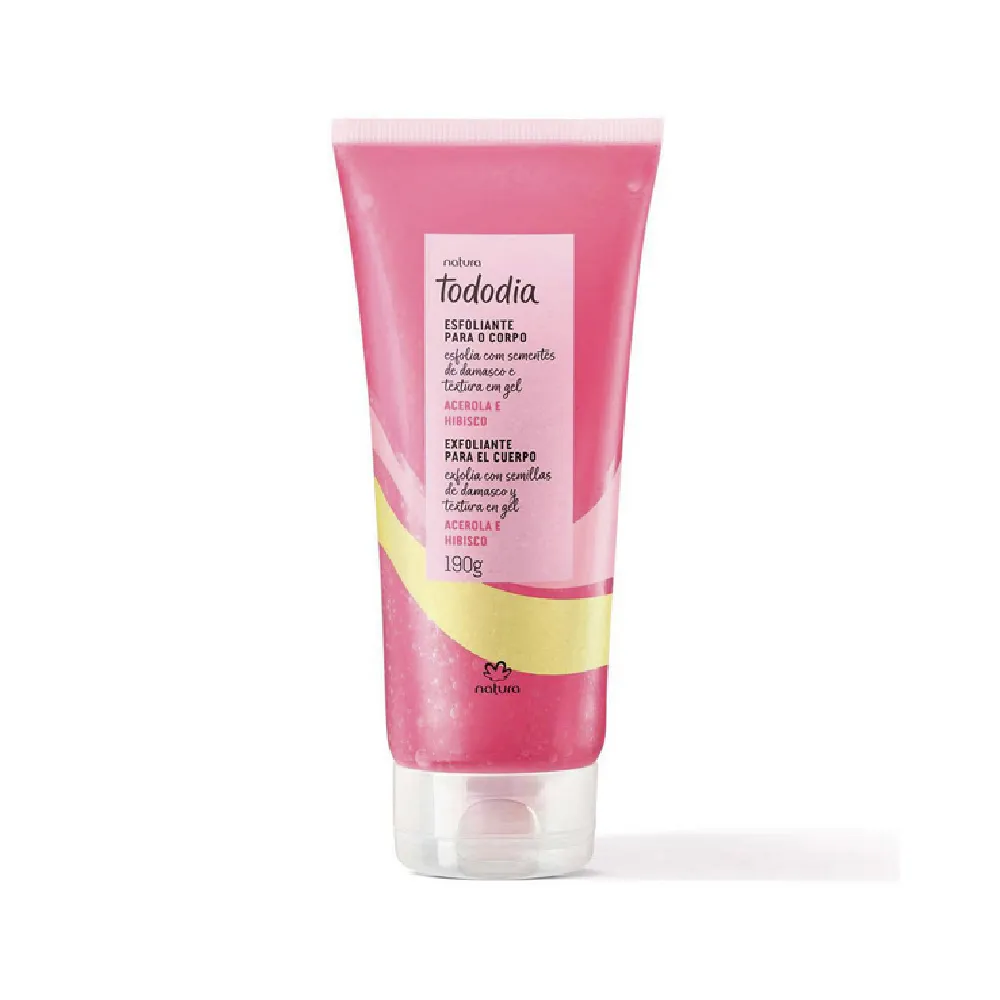 Exfoliante Corporal Acerola e Hibisco Tododia Natura 190 g