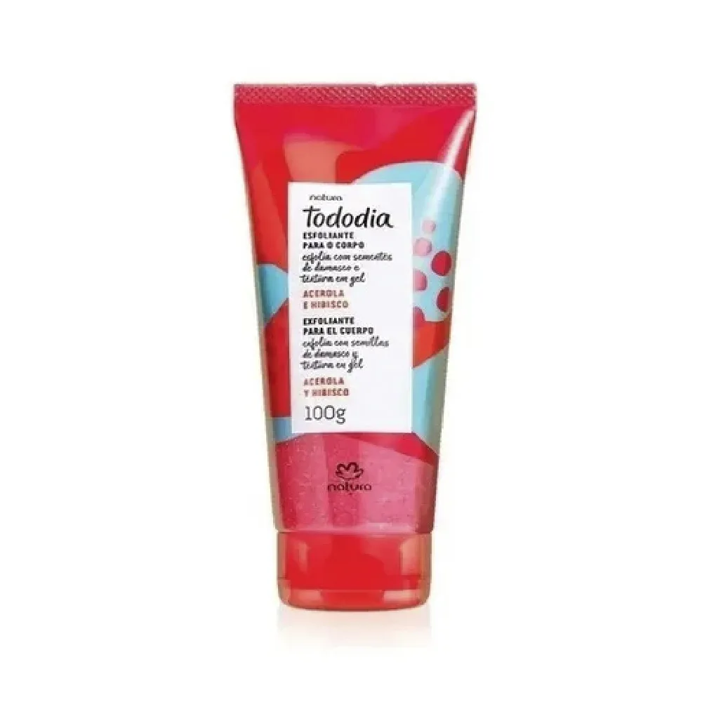 Exfoliante en Gel Acerola e Hibisco Tododia Natura 100 ml