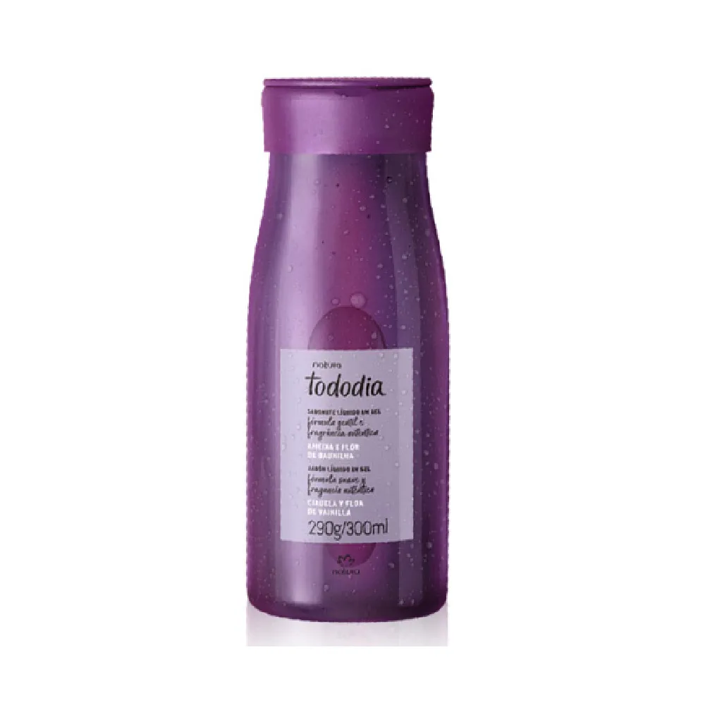 Jabón Líquido Corporal Tododia Ciruela y Flor de Vainilla Natura 300 ml