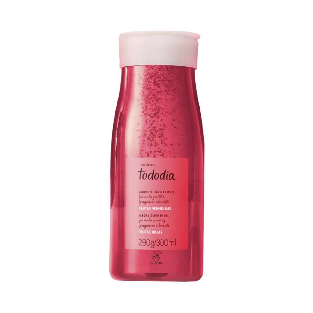 Jabón Líquido Corporal Tododia Frutos Rojos Natura 300 ml