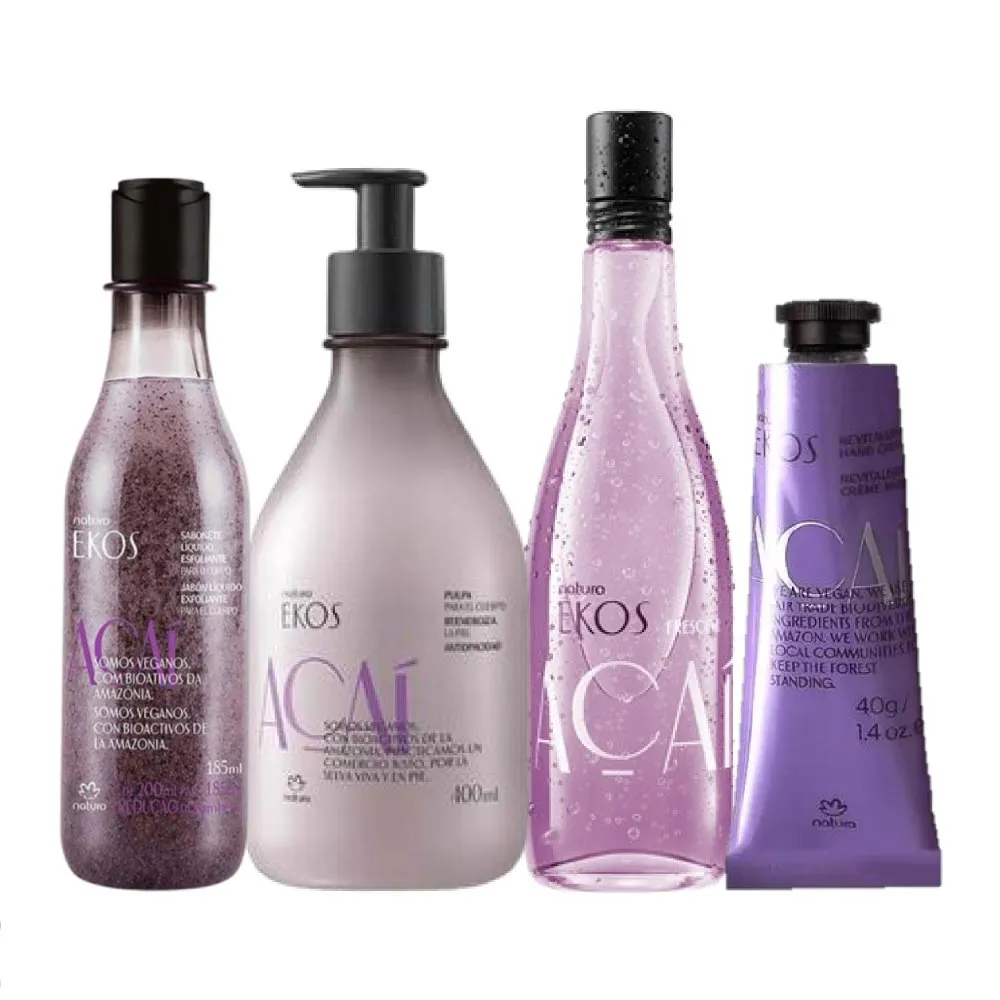 Kit Acaí Ekos Natura 3