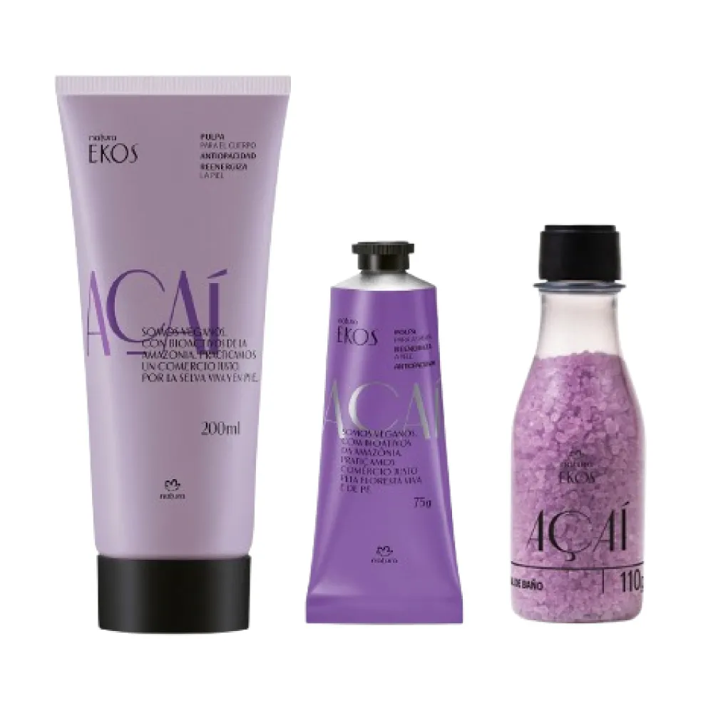 Kit Acaí Ekos Natura 4 2
