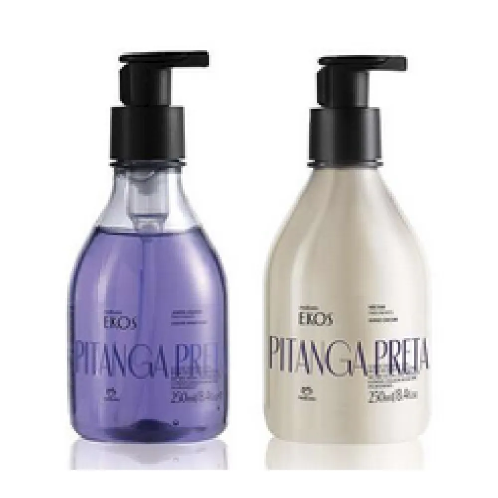 Kit Manos Pitanga Preta Ekos Natura 250 ml