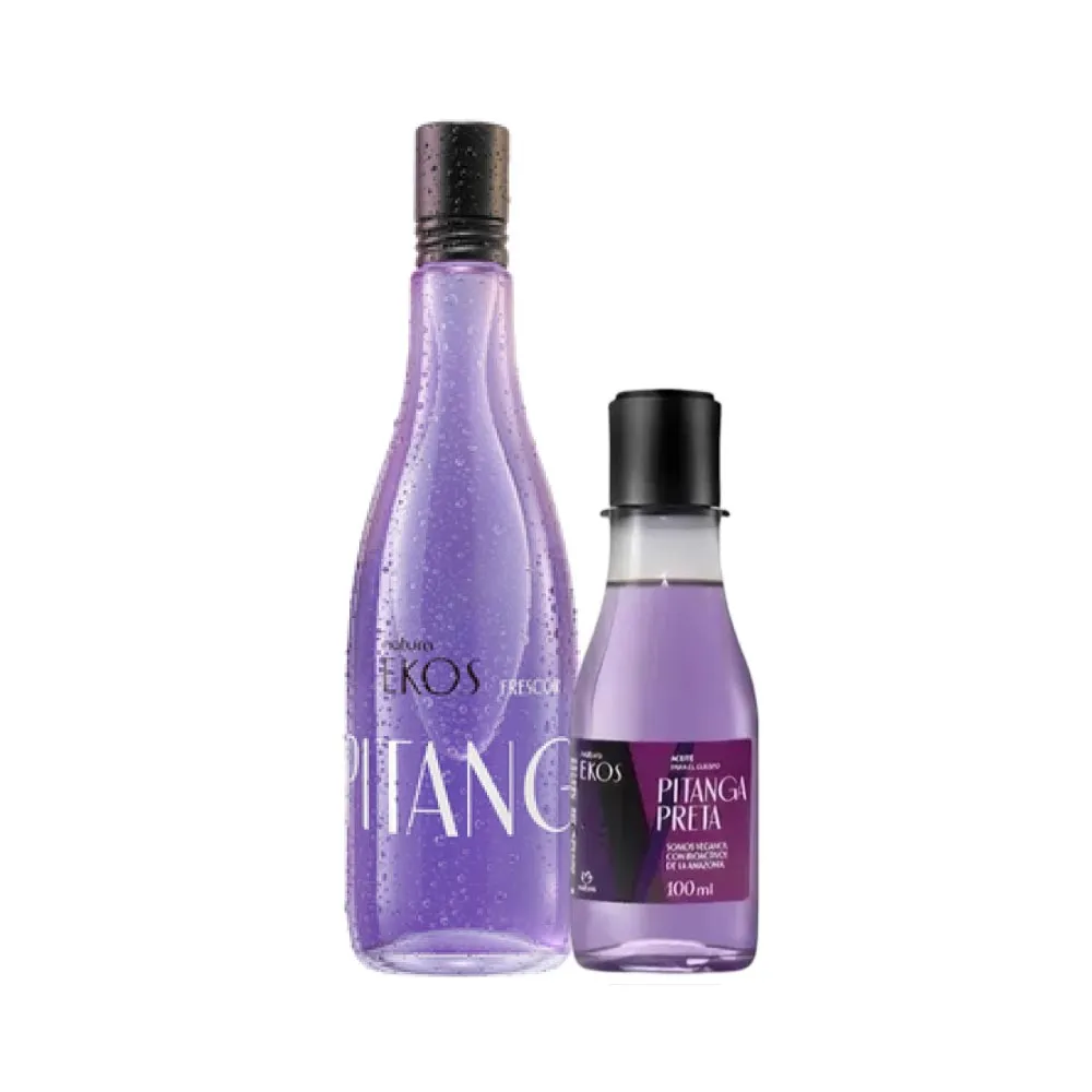 Kit Pitanga Preta Ekos Natura 3
