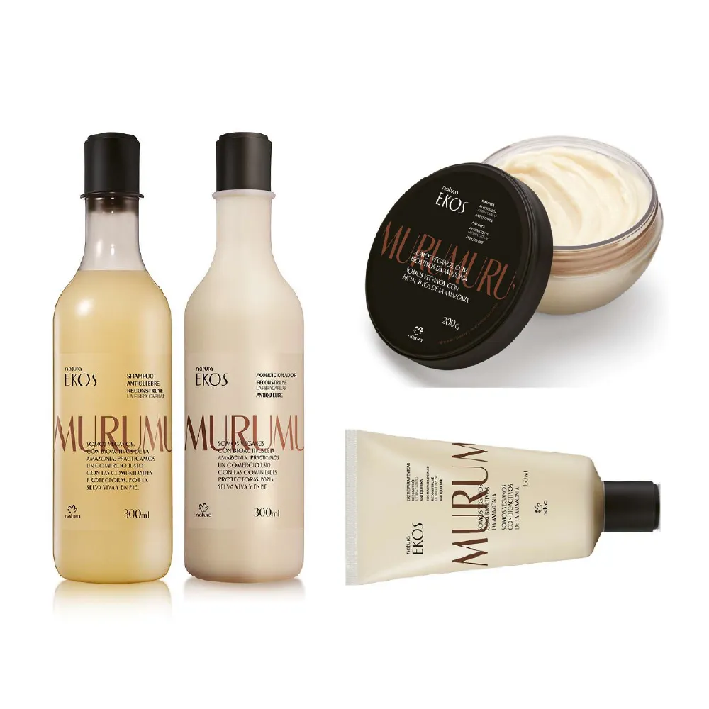 Kit Ekos Murumuru Natura, presentado de frente