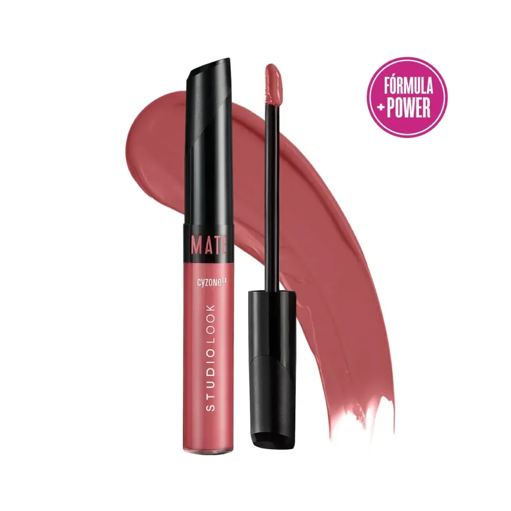 Labial Líquido Mate Blossom Nude Studio Look Cyzone 6 ml