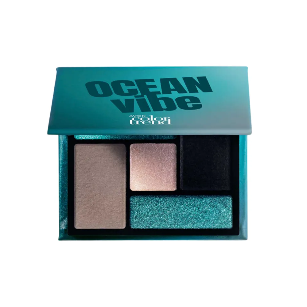 Paleta de Sombras para Ojos Ocean Vibe Color Trend Avon 4.2 g