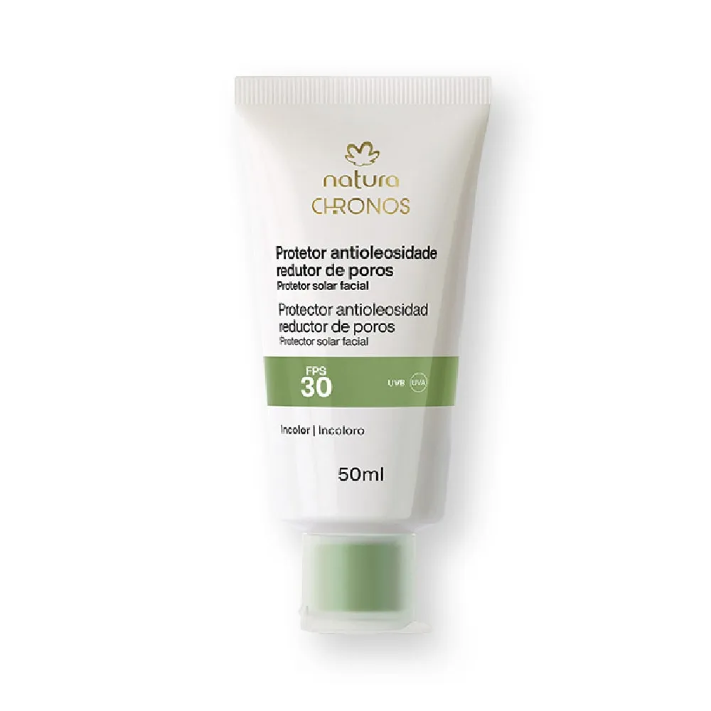 Derma Protector Antiolesidad Reductor de Poros FPS30 Chronos Natura 50 ml
