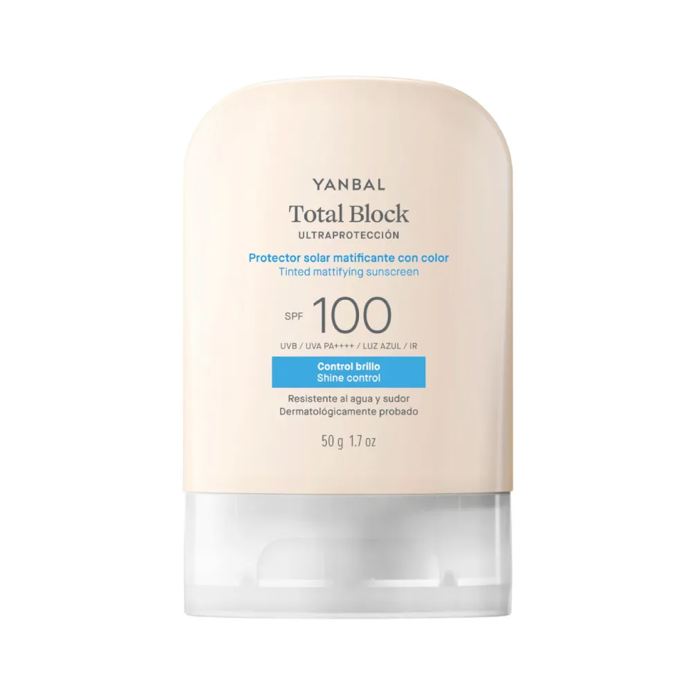 Protector Solar Matificante Con Color Yanbal 50 g