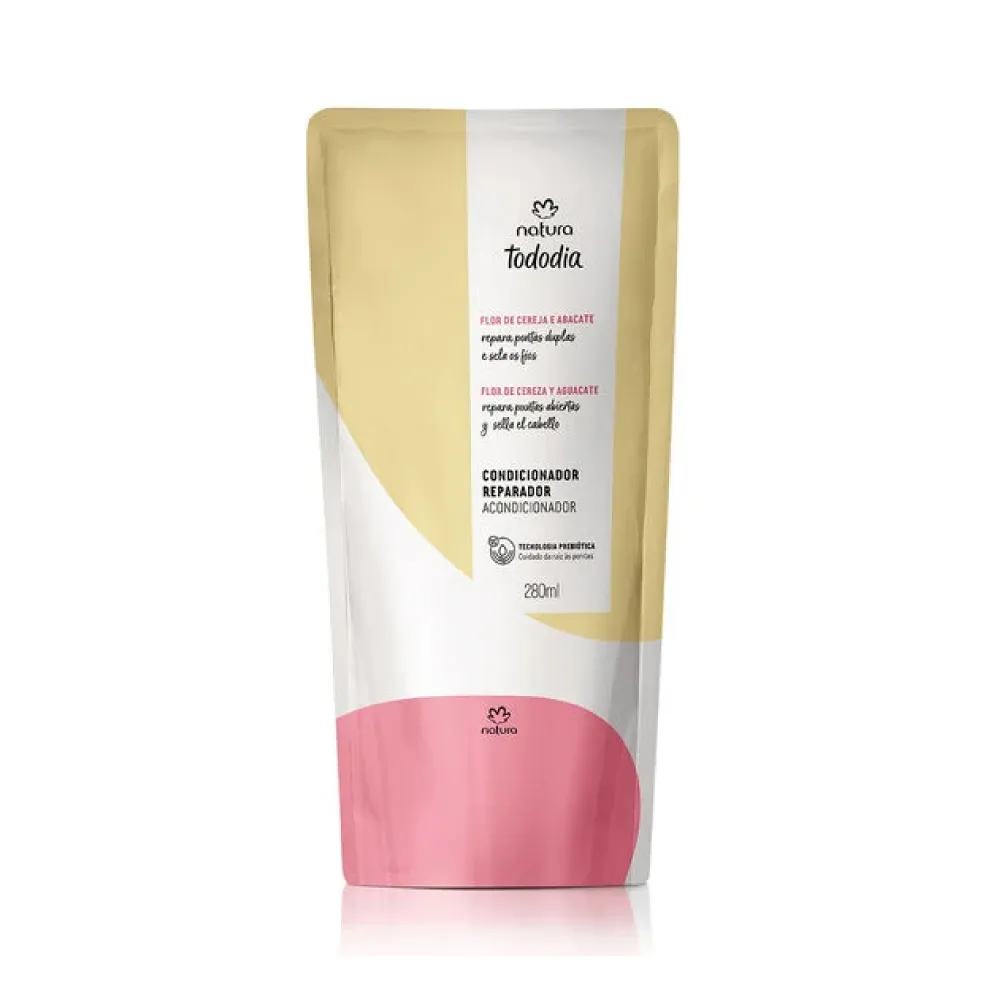 Repuesto Acondicionador Flor de Cereza y Aguacate Tododia Natura 280 ml