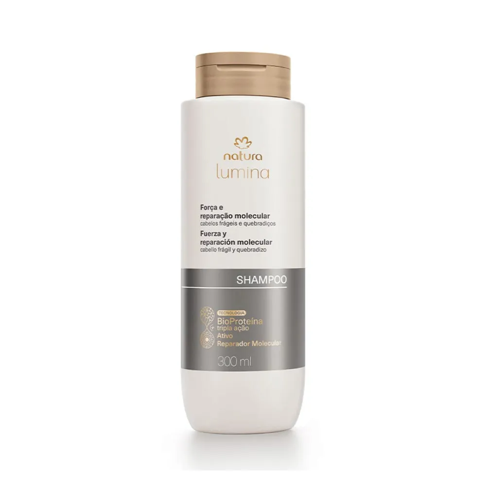 Shampoo Fuerza y Reparación Molecular Lumina Natura 300 ml