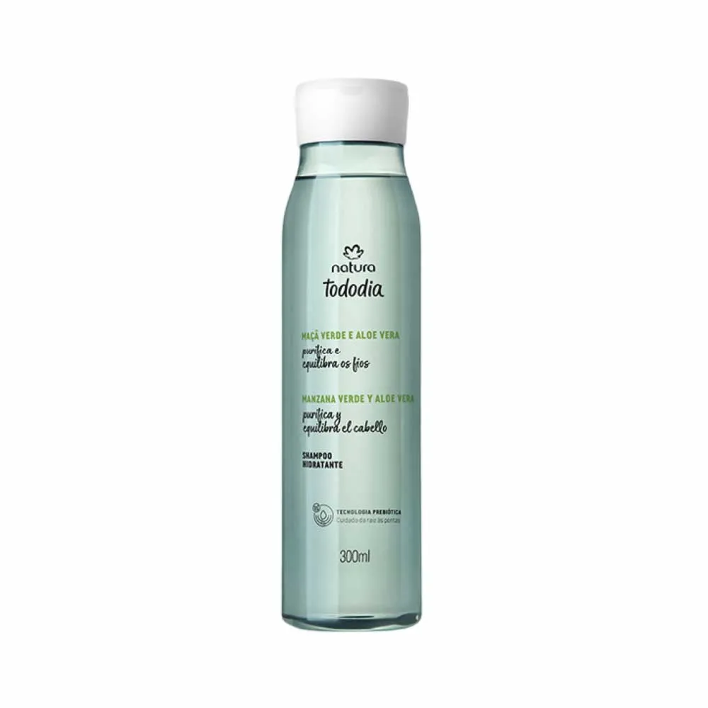 Shampoo Manzana Verde y Aloe Vera Tododia Natura 300 ml