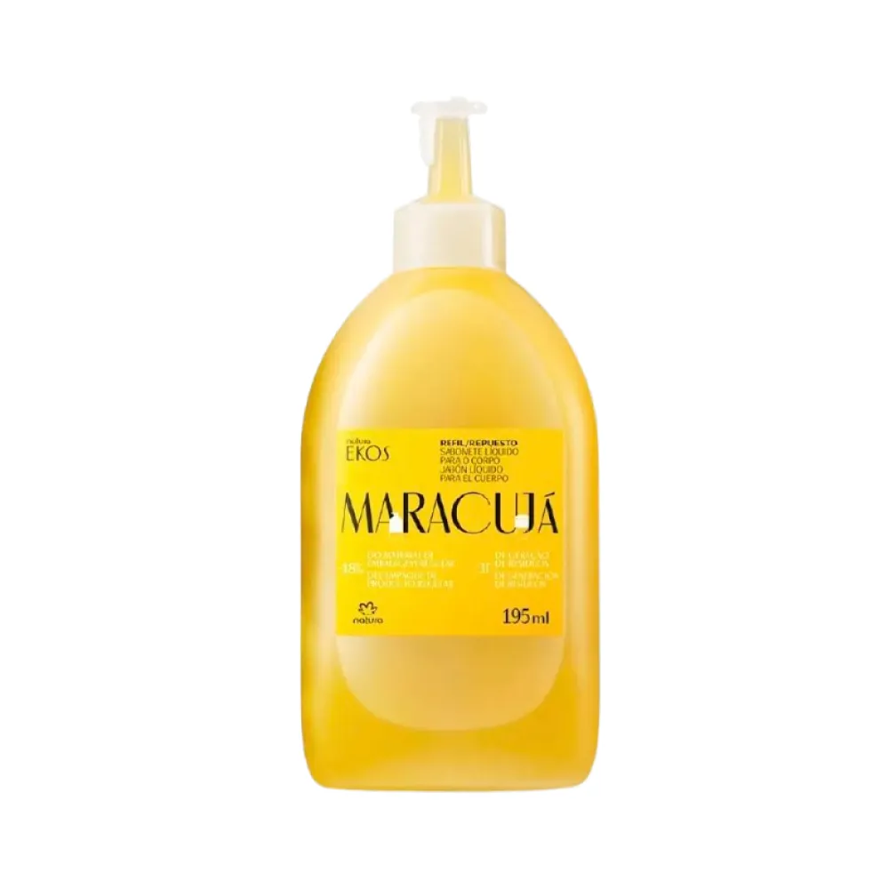 Repuesto Jabón Líquido Corporal Maracuyá Ekos Natura 195 ml