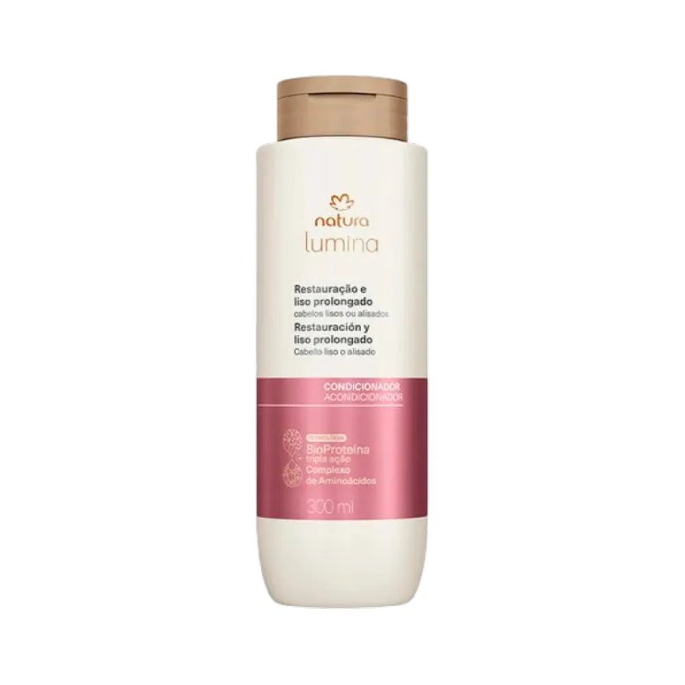 Acondicionador Restauración y Liso Prolongado Lumina Natura 300 ml
