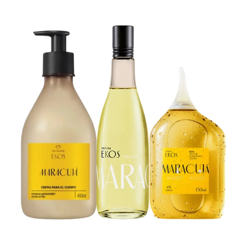 Kit Maracuyá Ekos Natura 10