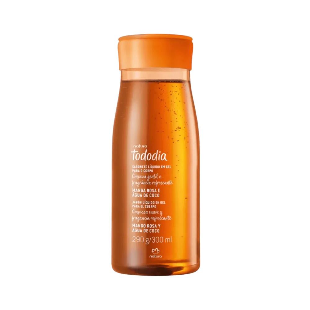 Jabón Líquido Corporal Tododia Mango Rosa y Agua de Coco Natura 300 ml