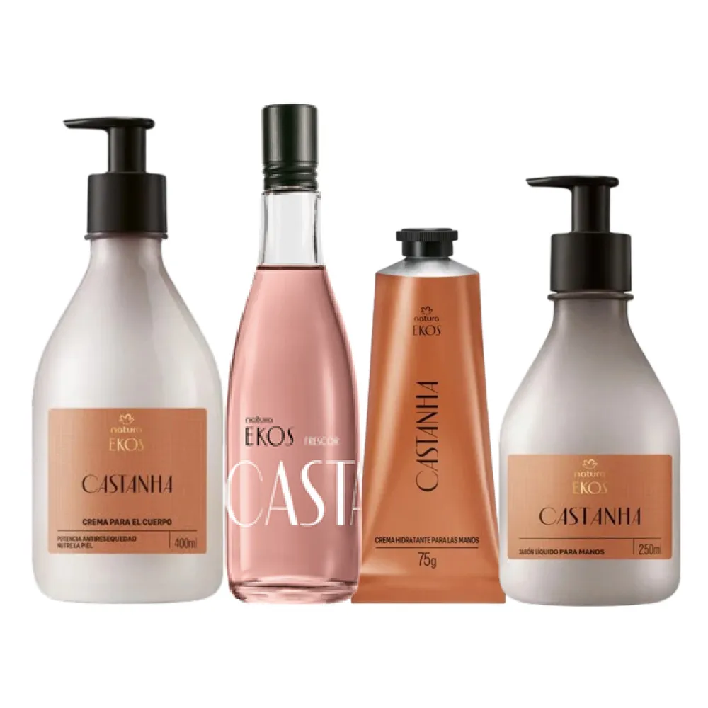 Súper Kit Castaña Ekos Natura