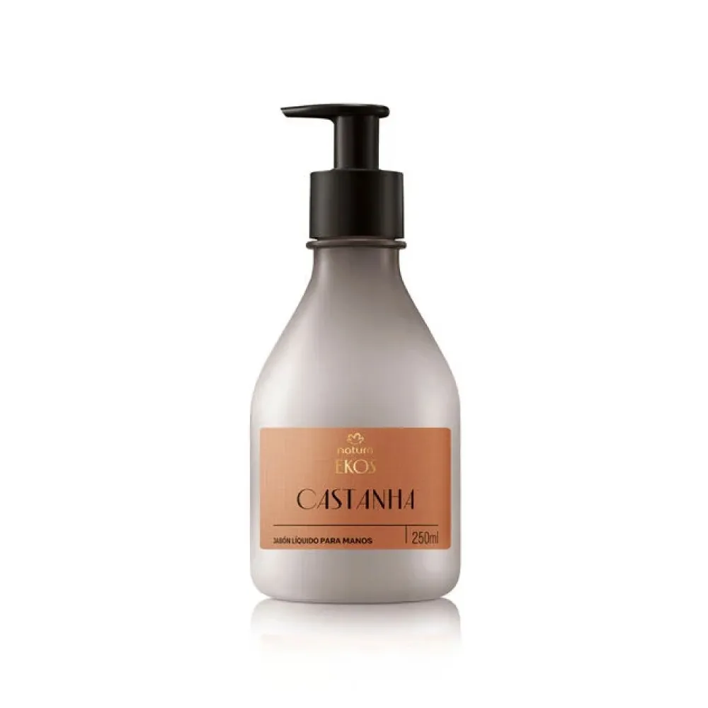 Jabón Líquido Cremoso para Manos Ekos Castaña Natura 250 ml
