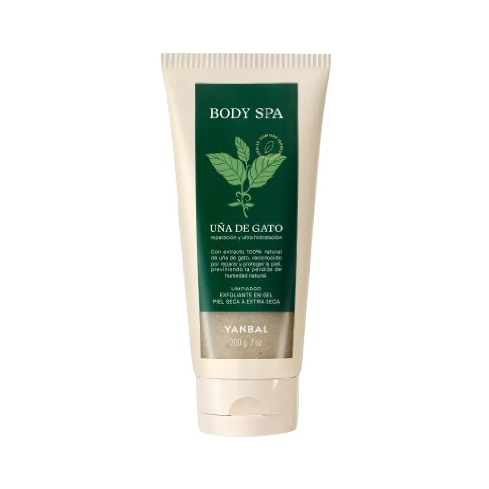 Gel Limpiador Exfoliante Corporal Uña de Gato Body Spa Yanbal 200 g