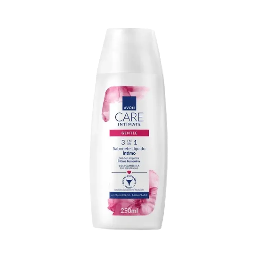 Jabón Líquido Íntimo Gentle Simply Delicate Avon 250 ml