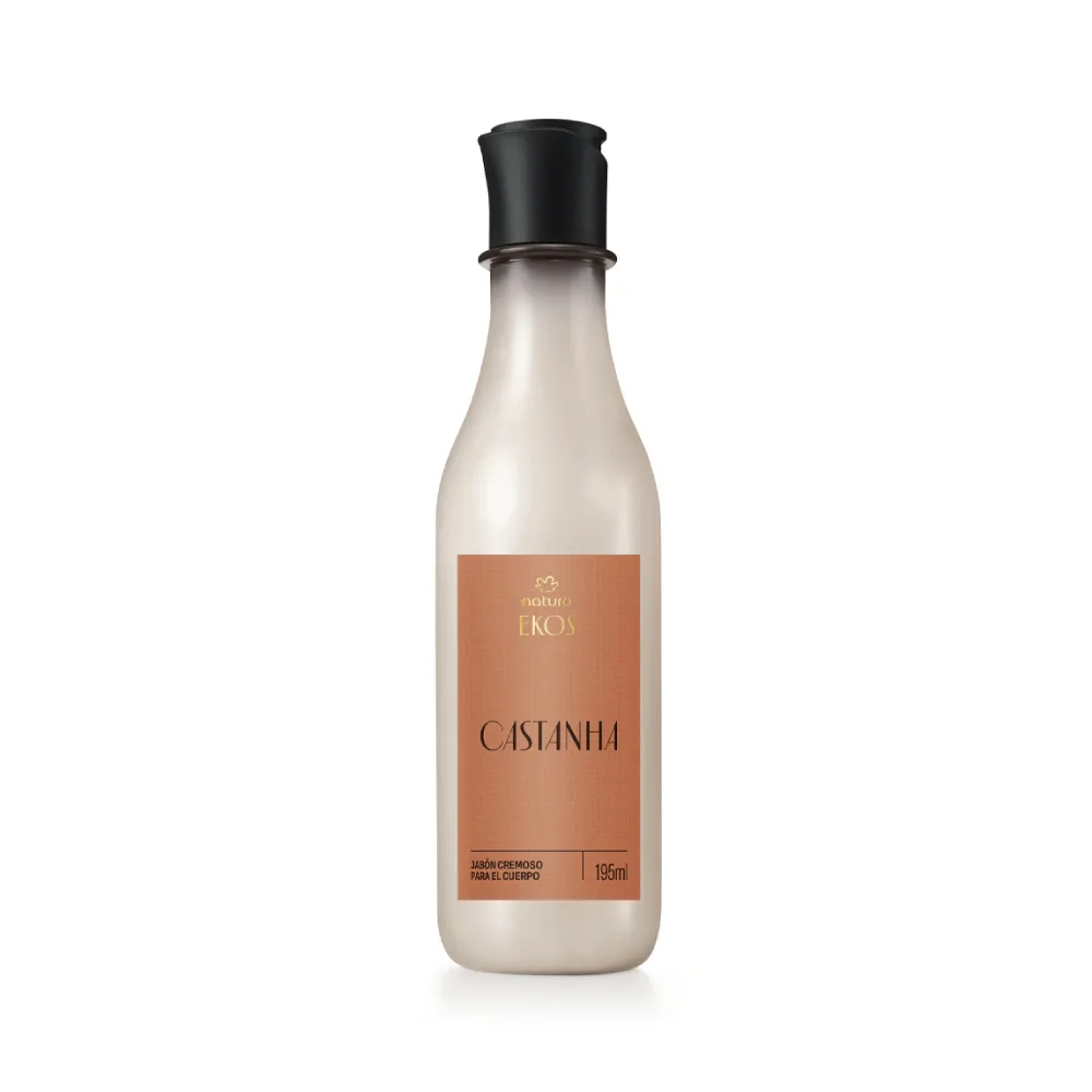 Jabón Líquido Cremoso Castaña Ekos Natura 195 ml