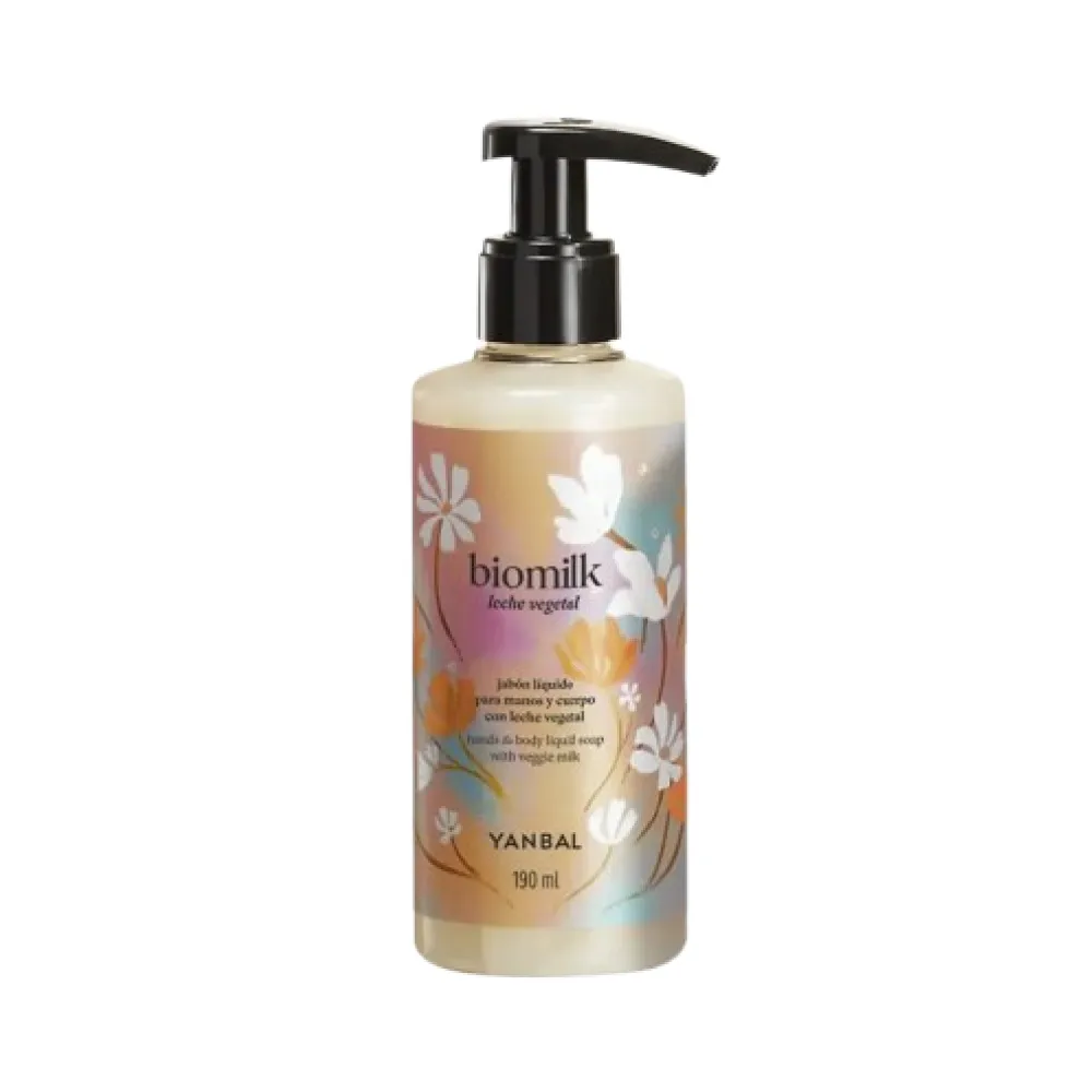 Jabón Líquido para Manos y Cuerpo Biomilk Yanbal 190 ml