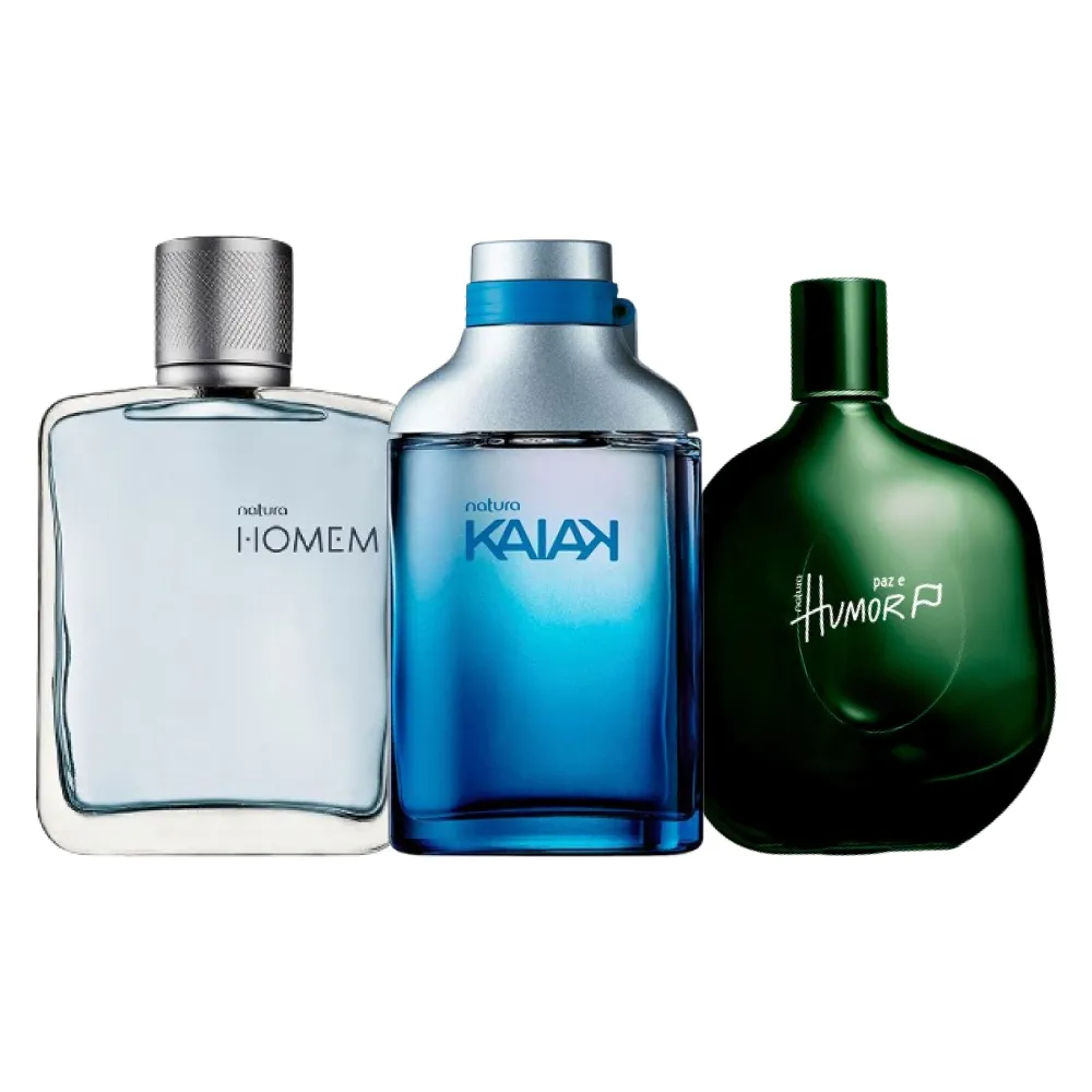 Kit Perfumes Masculinos Natura 2