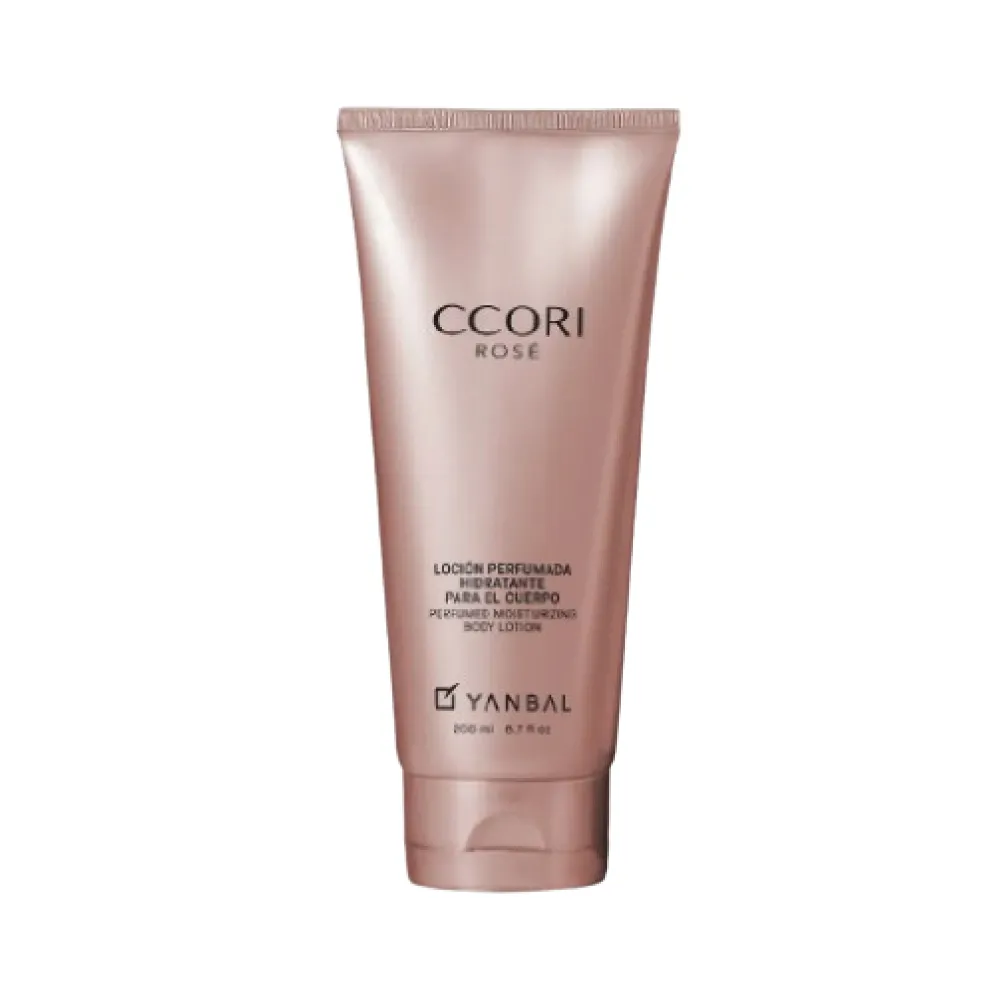 Loción Perfumada Hidratante Corporal Ccori Rosé Yanbal 200 ml