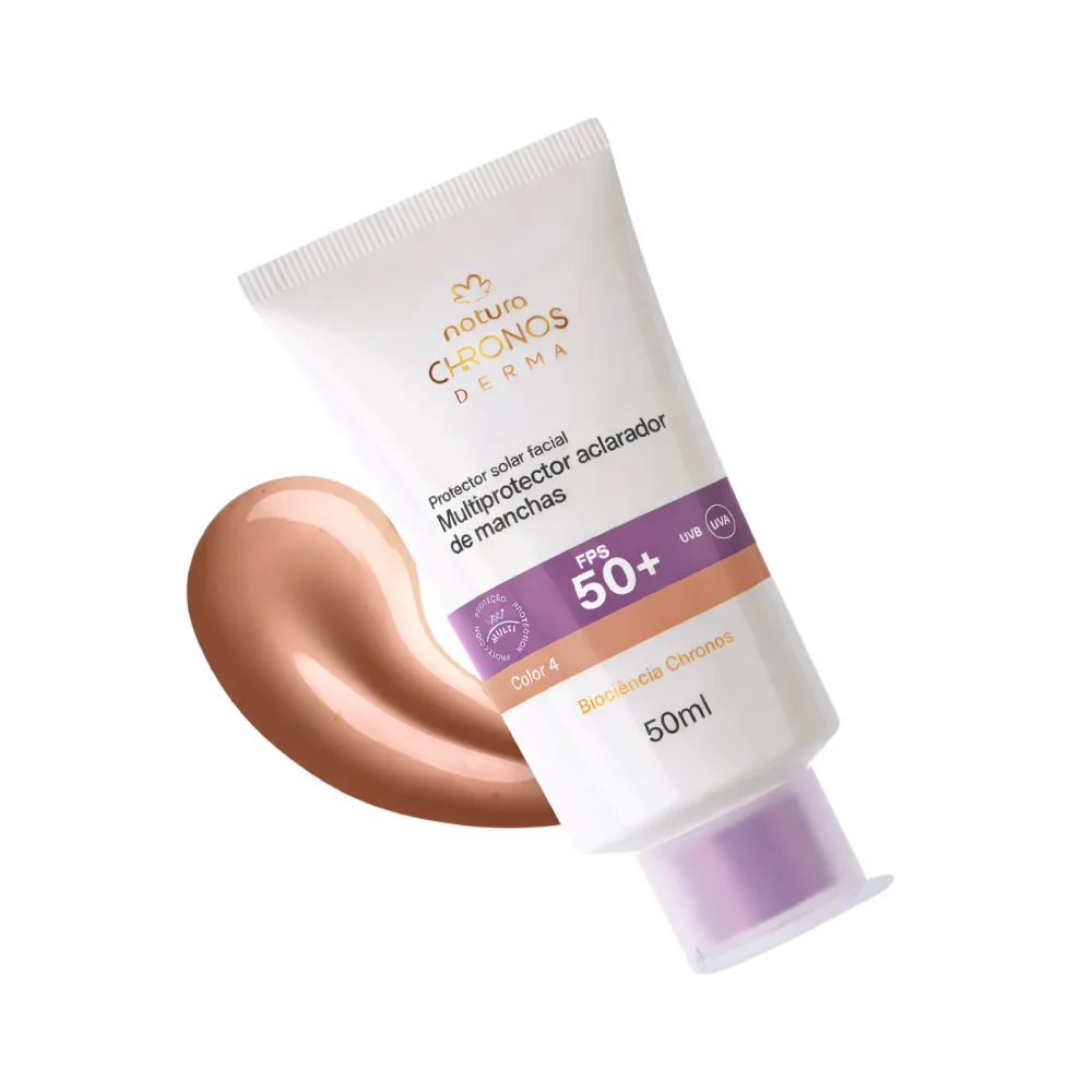 Multiprotector Aclarador Incoloro FPS50 Chronos Natura 50 ml